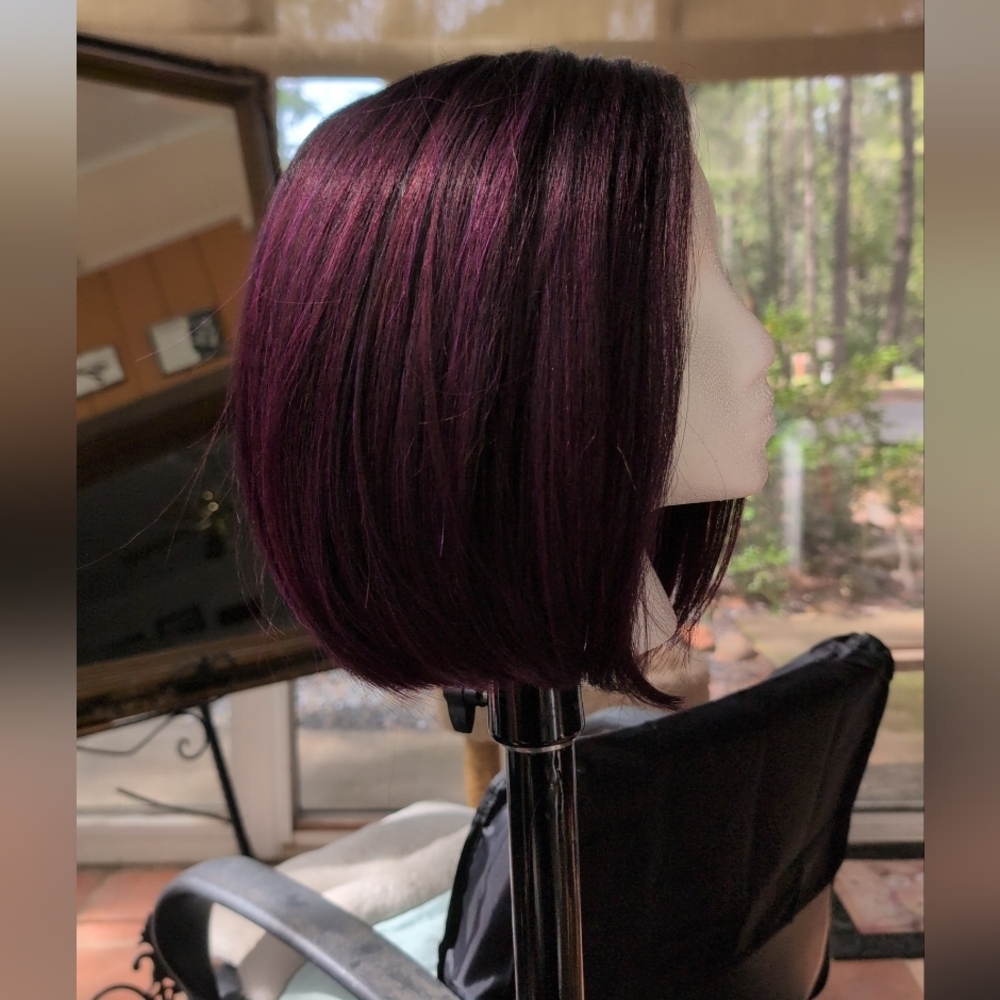 Chic Plum Bob Wig NWOT